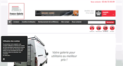 Desktop Screenshot of france-galerie.com
